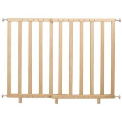 roba® Türschutzgitter zum Klemmen, Treppengitter für Kinder & Haustiere beige