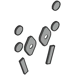 LAUFEN Schallschutzset für Wand WCs, H8926970000001 H8926970000001