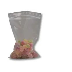 Druckverschlussbeutel, transparent, Praktischer Verpackungsbeutel mit Druckverschluss, 1 Karton = 1.000 Stück, Format: 12 x 17 cm
