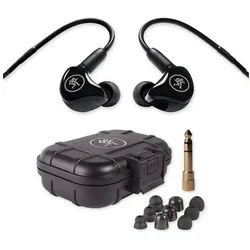 MACKIE Mackie In-Ear Kopfhörer MP-120 In-Ear-Kopfhörer (In-Ear Kopfhörer, Kabel, In-Ear Hörer mit dynamischen Treibern) schwarz