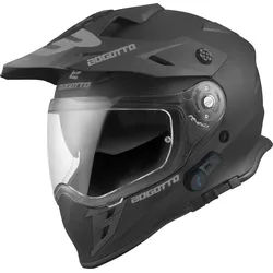Bogotto H331 BT Bluetooth Enduro Helm, schwarz, Größe S für Frauen