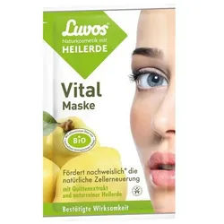 Luvos Gesichtsmaske Heilerde Vital Maske Naturkosmetik 2X7.5ml PZN 10739841