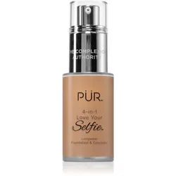 PÜR Cosmetics 4-in-1 Love Your Selfie Foundation und Korrektor 2 in 1 Farbton MG7 30 ml