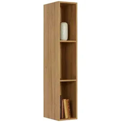 Wandregal Max Box in Eichefarben