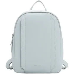 Rucksack TAMARIS "Rucksack TAS Kimi", Damen, Gr. B/H/T: 26cm x 31cm x 13cm, blau (lightblau 530), Obermaterial: 60% Polyurethan PU. 40% Polyester PES., Rucksäcke Rucksack