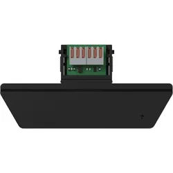 Gira 209205 Temperaturfühlermodul mit Feuchtigkeitsmessung für Gira G1 (2. Generation), Schwarz