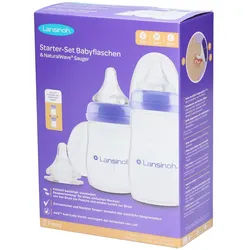 Lansinoh Starter Kit Flasche + NaturalWave Sauger