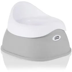 all Kids United Töpfchen Baby-Toilettentrainer – Sicher, Ergonomisch & Vollständig Verstellbar, (Toiletten-Trainer), Kindertopf grau