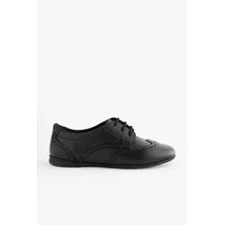 Next Schnürbudapester aus Leder für die Schuhe Budapester (1-tlg) schwarz 38,5 EU