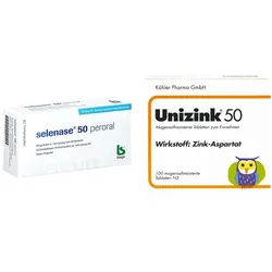 Selenase 50 peroral + Unizink 50