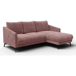 ECKSOFA VILT 3-Sitzer, altrosa