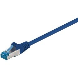 Goobay CAT 6A Patchkabel, S/FTP (PiMF), Blau