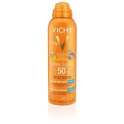 Vichy Idéal Soleil Anti-Sand Kinderspray LSF 50+ für Gesicht und Körper 200 ml