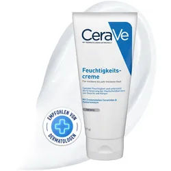 CeraVe Feuchtigkeitscreme: Reichhaltige Körpercreme für trockene bis sehr Haut Gesicht und Körper Creme 177 ml Unisex 177 ml Creme