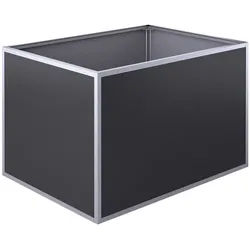 KGT Hochbeet, BxHxL: 121 x 77 x 91 cm, Aluminium - schwarz