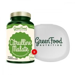 GreenFood Nutrition Citrulline Malate + Kapselbehälter Kapseln 120 St