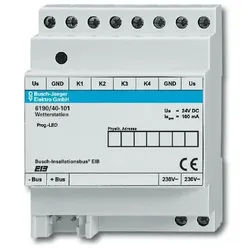 Busch-Jaeger 6190/40-101 Wetterstation 4-kanalig