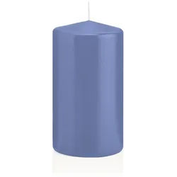 Wiedemann Kerzen Stumpenkerzen Grau-Blau Ø 58 x 120 mm, 16 Stück
