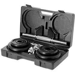 HMS Fitness ST20 Kurzhantel im Koffer 2x10kg