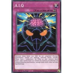 ReCollectibles Sammelkarte YuGiOh Karte A.I.Q deutsch, Yu-Gi-Oh! Karte ETCO-DE073 Common weiß