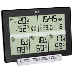TFA Funk-Thermometer-/Hygrometer Multi-Sens, 30.3057.01