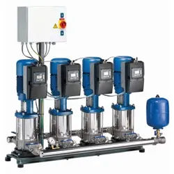 KSB Druckerh. DeltaBasic SVP 4-02/11 mit 4 Movitec 02/11, 1,10kW, Zulauf F