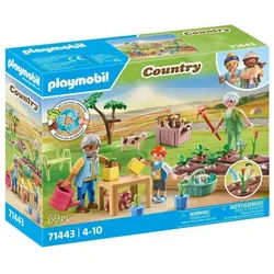 Playmobil® Spielwelt PLAYMOBIL® 71443 - Country - Idyllischer Gemüsegarten bei den Große bunt