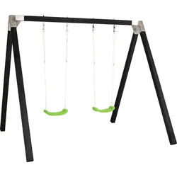 PLUS Doppelschaukel, (Set) schwarz