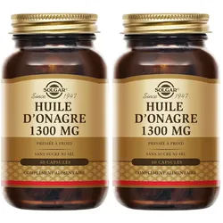 Solgar Nachtkerzenöl 1300mg - Weibliches Gleichgewicht - Erhalt des Hautgewebes
