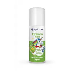 Spitzner Sauna-Aufgussset Spitzner Duschschaum Einhorn-Held für Kinder 50 ml frisch-fruchtiger