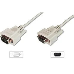 Digitus Datatransfer Verlängerungskabel, D-Sub9/St - D-Sub Video-Kabel