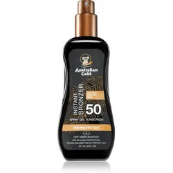 Australian Gold Spray Gel Sunscreen With Instant Bronzer bronzierendes Spray SPF 50 237 ml