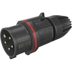 Walther Electric FW211511PH CEE NEO Stecker Classic, 16A, 5P, 11h, IP54 als Phasenwender