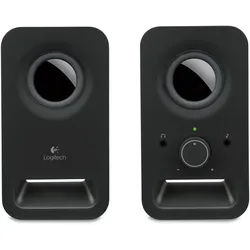Logitech Z150 kompakte Lautsprecher mit 3,5mm Klinke, schwarz