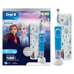 Oral-B Elektrische Zahnbürste Pro Kids Frozen elektrische blau