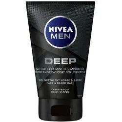 Nivea MEN Deep Gesicht und Bart Waschgel
