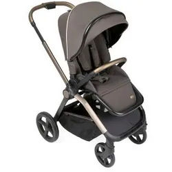 Chicco Buggy , Bronzefarben , Textil , 56x89x92-108 cm , 5-Punkte-Gurt, Einhand-Faltmechanismus , Baby on Tour, Kinderwagen, Buggys