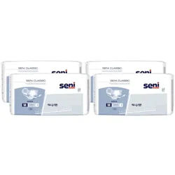 4x Seni Classic Inkontinenzhose Inkontinenzslip 4x30 St