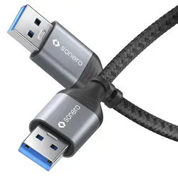 Sonero USB-A auf USB-A Datenkabel 3,0m USB 3.0