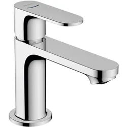 hansgrohe Rebris S Standventil 80 mit Hebelgriff für Kaltwasser oder vorgemischtes Wasser ohne Ablaufgarnitur 72503000, Badarmaturen, chrom
