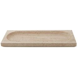 Regina Dish L40 Travertine - AYTM