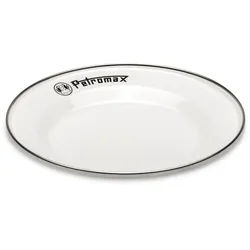 Petromax Emaille Teller 2 Stück Weiß 22 cm