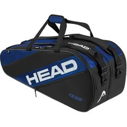 Head Tennis-Racketbag Team Racquet Bag L (Schlägertasche, 2 Hauptfächer) 2024 blau/schwarz 9er