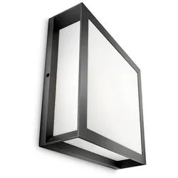 Philips 8719514385320 Deckenleuchte Skies 2x42w | E27 | IP44 - Anthrazit
