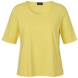 VIA APPIA DUE Kurzarmshirt (1-tlg) Große Größen gelb 50
