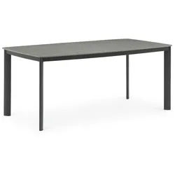 Idimex Gartentisch Tavolo , Anthrazit , Metall, Metall , Mode , 180x75x90 cm , Gartenmöbel, Gartentische