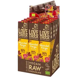 Lovechock Mandel-Feige 80% Kakao