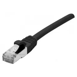 Exertis Connect Patchkabel Cat. 6A, S/FTP (PiMF), halogenfrei, mit Rastnasenschutz, schwarz, 20,0 m