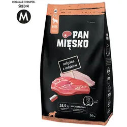 PAN MIĘSKO Kalbfleisch mit Pute M 20 kg