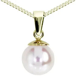 OSTSEE-SCHMUCK Kette mit Anhänger Ostsee-Schmuck Kette mit Anhänger Ingrid 7 (1-tlg) goldfarben 45 cm